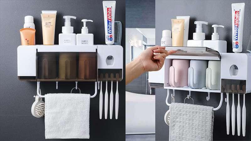 Top 6 kệ đựng bàn chải đa năng giúp tối ưu không gian phòng tắm