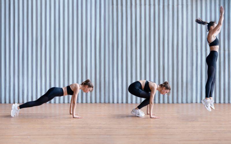 Burpee là một bài tập thể dục kết hợp nhiều động tác liên tiếp, giúp đốt cháy mỡ thừa và calo. Đây là một phương pháp rèn luyện toàn diện, vừa tăng cường sức mạnh cơ bắp, vừa cải thiện sự linh hoạt và sức bền của cơ thể. Tuy nhiên, để đạt được hiệu quả tốt nhất, người tập cần chú ý đến kỹ thuật và những lưu ý an toàn khi thực hiện.