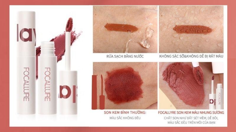 Các loại son dưới 50k với sắc màu tươi tắn, lý tưởng cho học sinh, mang đến vẻ đẹp nhẹ nhàng mà vẫn quyến rũ.