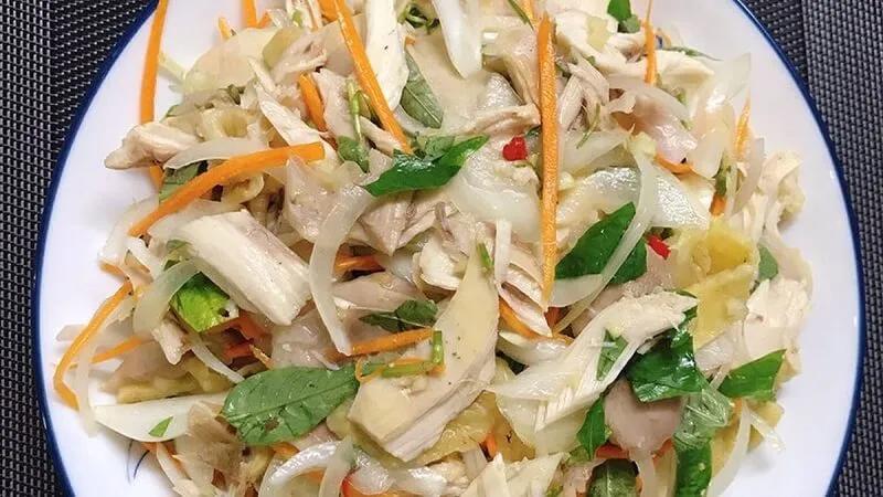 Hướng dẫn cách chế biến salad gà xé thơm ngon, đơn giản và dễ làm ngay tại nhà, đem đến món ăn vừa thanh mát vừa hấp dẫn.