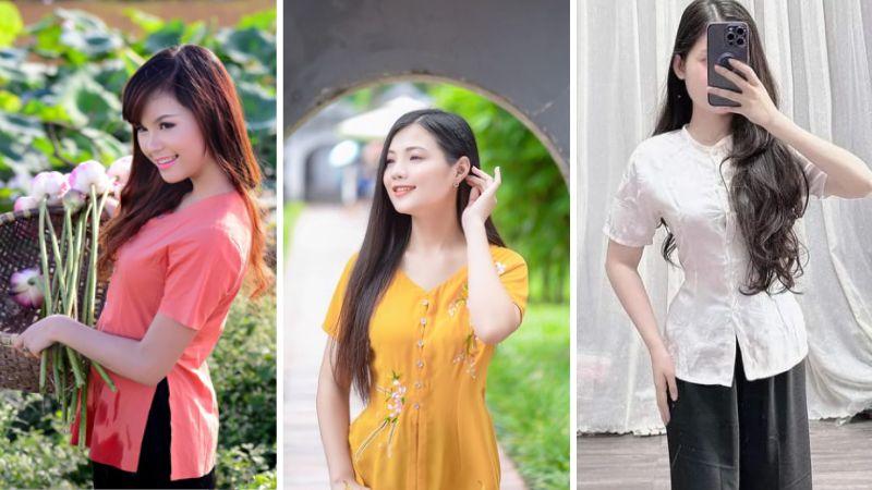 Top 7 mẫu áo bà ba cách tân hiện đại đẳng cấp, xu hướng hot nhất hiện nay.
