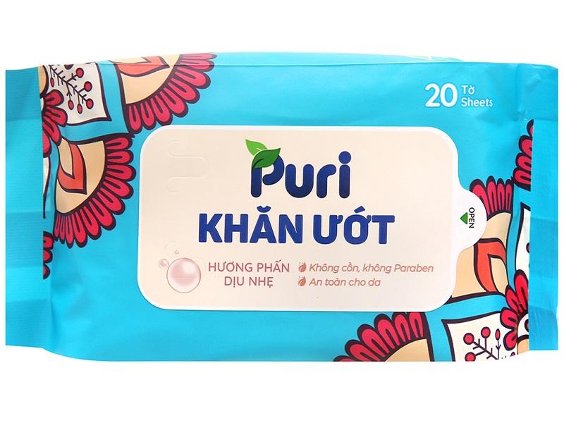 Khám phá các sản phẩm khăn giấy và giấy vệ sinh Puri có tại Tripi