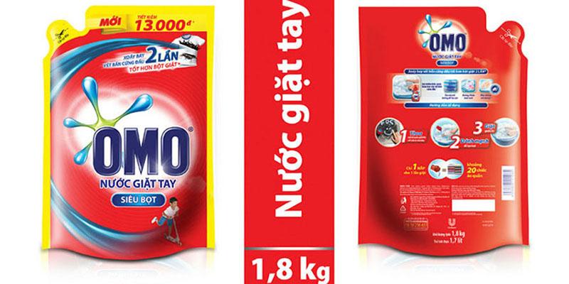 Nước giặt tay Omo siêu bọt có gây hại cho làn da tay không?