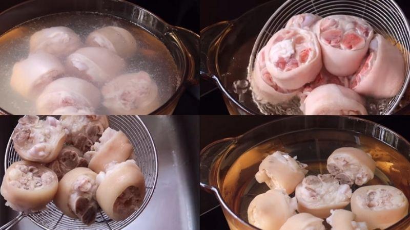 Hướng dẫn nấu canh chân giò hầm hạt sen thơm ngon và bổ dưỡng