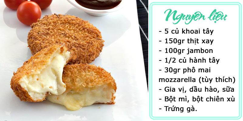 Khám phá cách làm bánh khoai tây Korokke Nhật Bản thơm ngon, giòn rụm, một món ăn truyền thống của xứ Phù Tang mà ai cũng nên thử.
