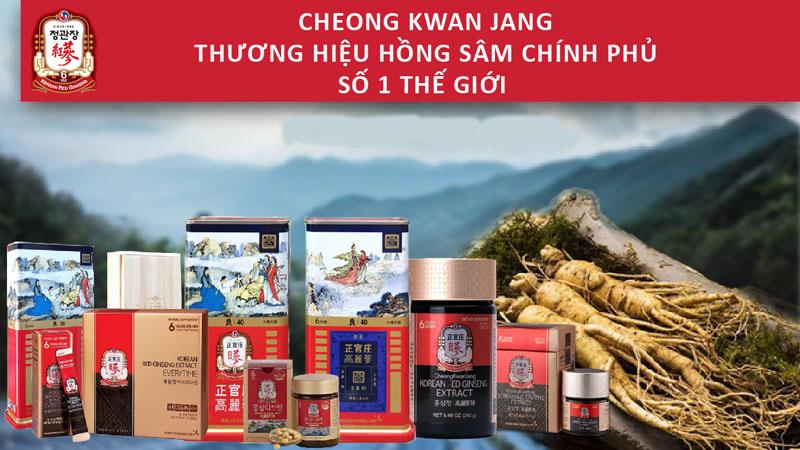 Khám phá nguồn dưỡng chất tuyệt vời từ hồng sâm KGC Cheong Kwan Jang, sản phẩm nổi bật đến từ Hàn Quốc.
