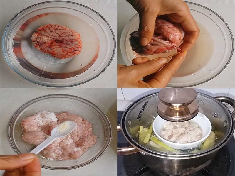 Hướng dẫn nấu cháo óc heo bằng bột gạo đơn giản, nhanh chóng và đầy đủ dinh dưỡng, mang đến bữa sáng tuyệt vời cho gia đình.