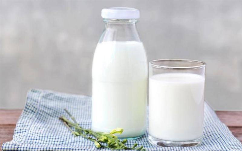 Chỉ cần một viên sữa tươi không đường đông đá, sau một tuần da bạn sẽ trở nên trắng hồng và rạng rỡ đầy sức sống.