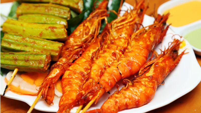 Khám phá công thức tôm nướng sa tế chuẩn vị, cay nồng và hấp dẫn, dễ dàng thực hiện ngay tại nhà