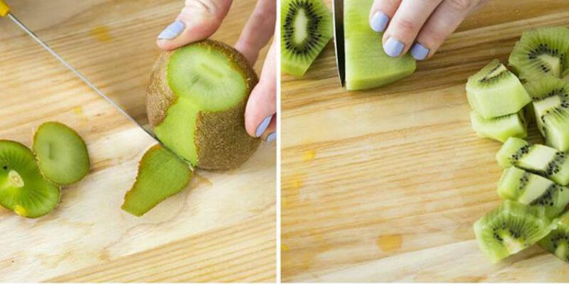 Mẹo cắt kiwi đẹp mắt và dễ dàng