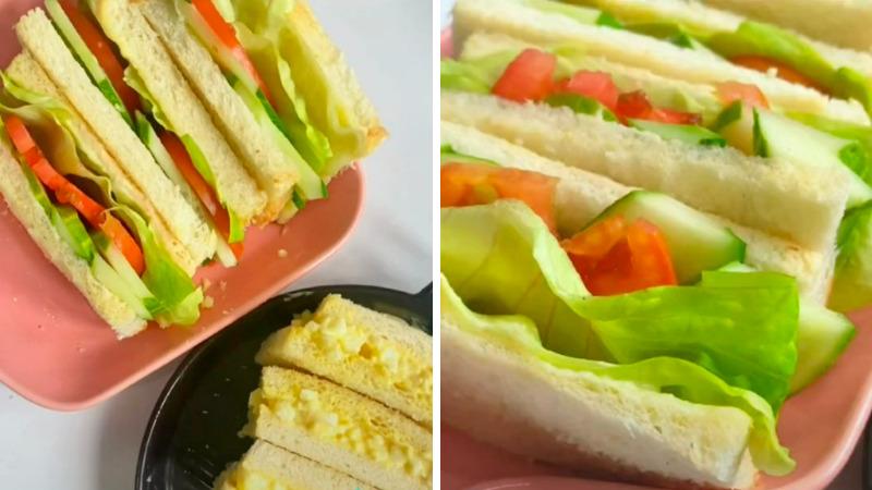 Khám phá công thức làm sandwich trứng và salad dễ dàng, hấp dẫn và đầy đủ dinh dưỡng