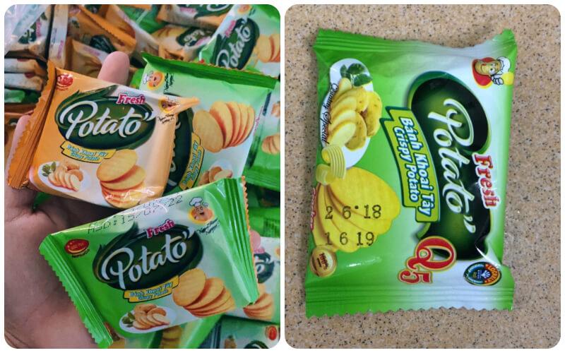 Trong 100g bánh khoai tây Potato có bao nhiêu calo? Ăn bánh khoai tây có thể làm bạn tăng cân hay không?