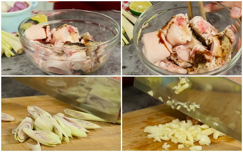 Cách chế biến chân giò kho sả ớt vô cùng đơn giản nhưng lại mang đến hương vị thơm ngon khó cưỡng, là món ăn lý tưởng cho bữa cơm gia đình thêm phần hấp dẫn.