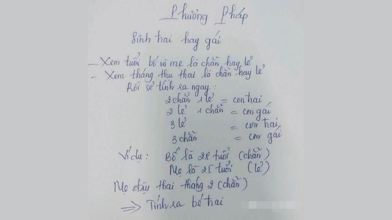 Liệu những bí quyết về việc sinh con trai hay con gái đang nổi bật trên mạng xã hội có thực sự chính xác?