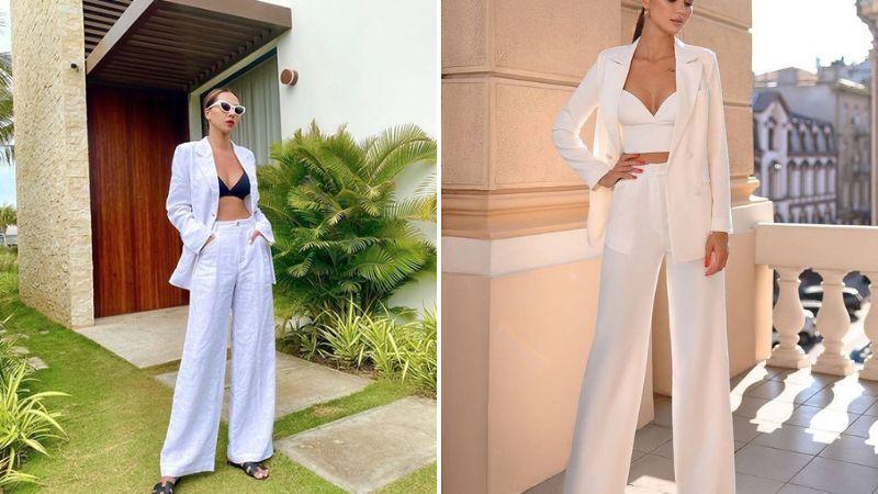 13 cách kết hợp quần ống rộng cho mùa thu đầy phong cách