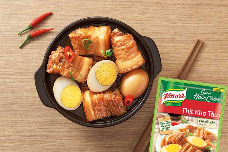 Những gia vị nêm sẵn hoàn hảo cho món thịt kho tàu chuẩn vị