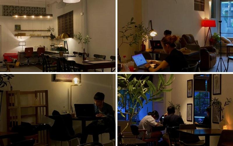 Quán cà phê lý tưởng dành cho những ai yêu thích không gian yên tĩnh, chỉ với 25k cho 4 giờ thư giãn tuyệt đối. Nước tự phục vụ, mang đến sự an nhiên cho những tâm hồn hướng nội.