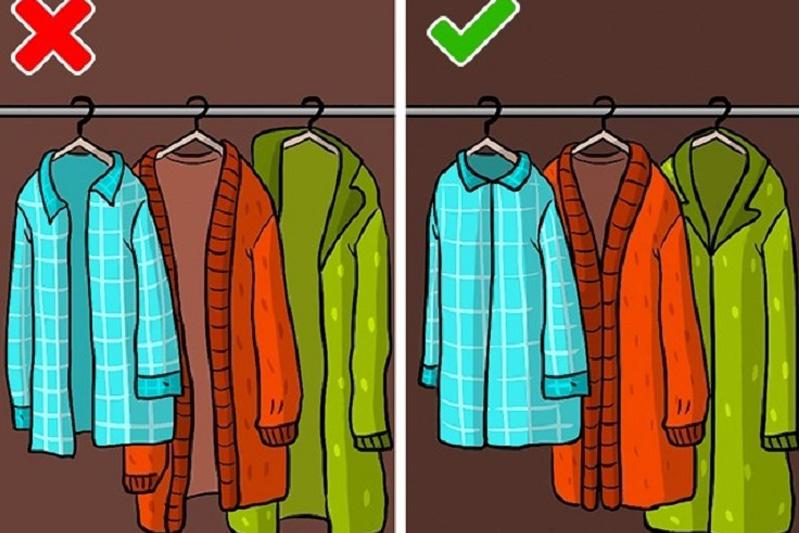 Mẹo giúp bảo quản quần áo không bị hỏng khi cất giữ lâu ngày trong tủ
