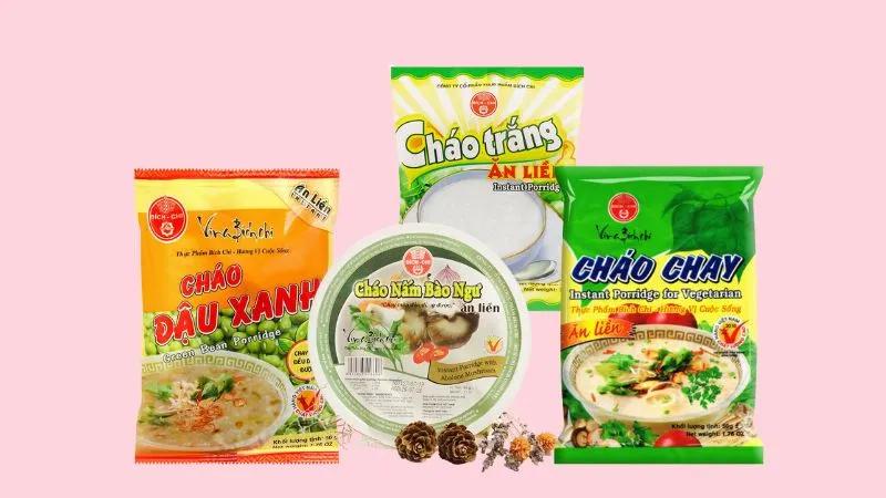 Khám phá những thương hiệu cháo chay ăn liền đang có mặt tại Tripi