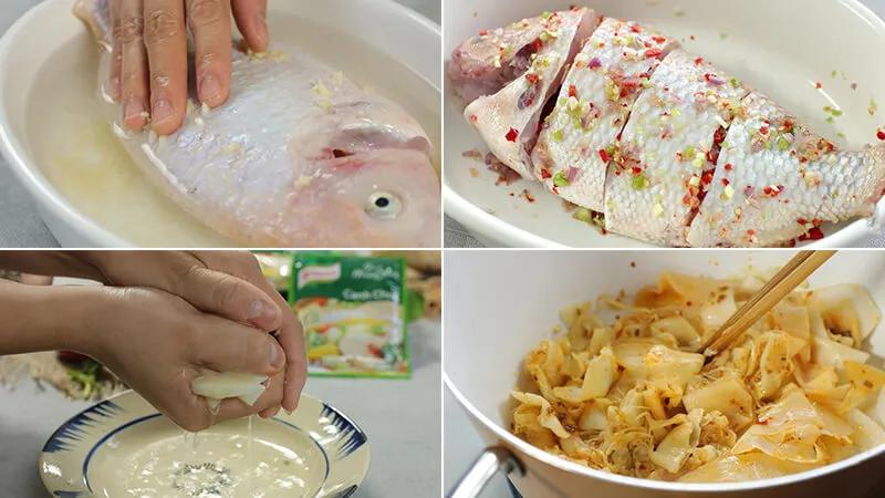 Hướng dẫn nấu canh cá diêu hồng măng chua thơm ngon cho bữa tối gia đình