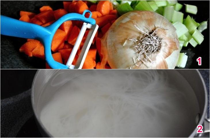 Hướng dẫn nấu canh bún rau củ từ bún ăn liền đơn giản và nhanh chóng