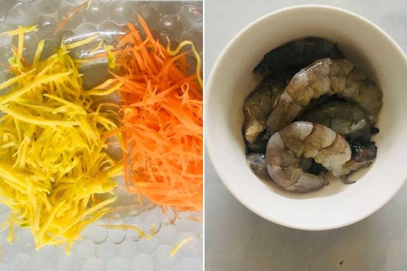 Chị Ngọc sẽ hướng dẫn bạn cách chế biến món gỏi tôm xoài thơm ngon, bổ dưỡng và dễ làm tại nhà.