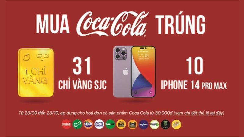 Hướng dẫn tham gia chương trình rút thăm trúng thưởng khi mua Coca Cola tại Tripi
