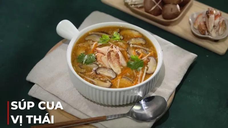 Khám phá công thức súp cua Thái độc đáo, mang đến hương vị mới lạ và đổi gió cho bữa ăn gia đình.