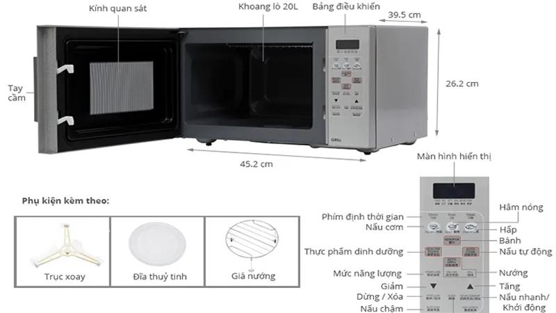 Hướng dẫn sử dụng lò vi sóng một cách an toàn và hiệu quả