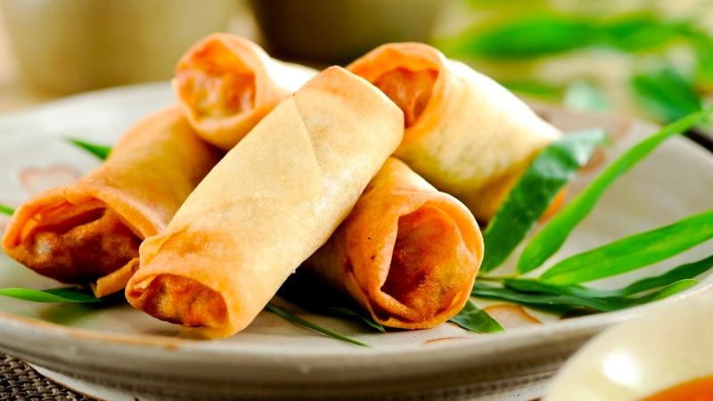 Chả giò hải sản trứng bắc thảo – món ngon lạ miệng cho cuối tuần thêm thi vị