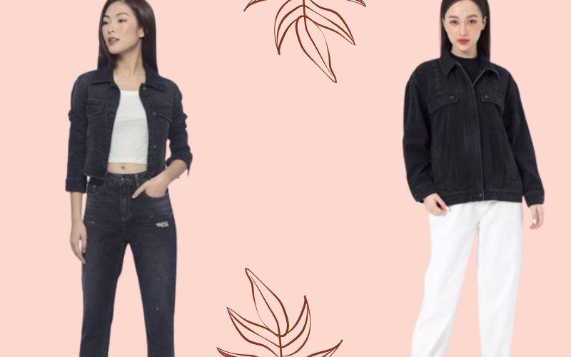 9 cách phối đồ với áo khoác jean đen nữ vừa trẻ trung, vừa năng động, giúp bạn nổi bật trong mọi hoàn cảnh.