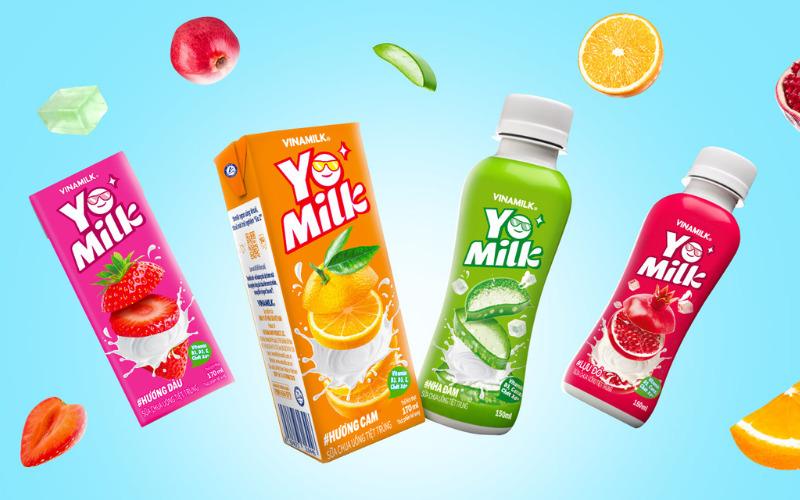 Làn da sáng khỏe, vóc dáng xinh đẹp, tất cả đều có thể nhờ sữa chua uống YoMilk, sản phẩm chăm sóc sức khỏe đến từ Vinamilk.
