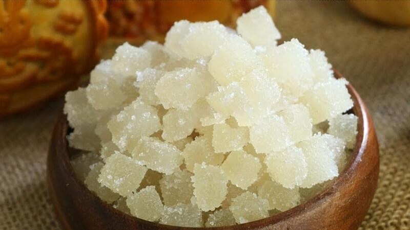 Cách chế biến mỡ đường giòn rụm, thơm ngon cho nhân bánh pía và bánh trung thu