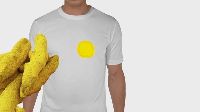 Mẹo tẩy vết nghệ bám trên quần áo một cách đơn giản và hiệu quả