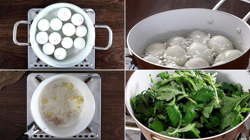 Công thức chế biến trứng vịt lộn hầm ngải cứu giúp người gầy tăng cân nhanh chóng và hiệu quả.