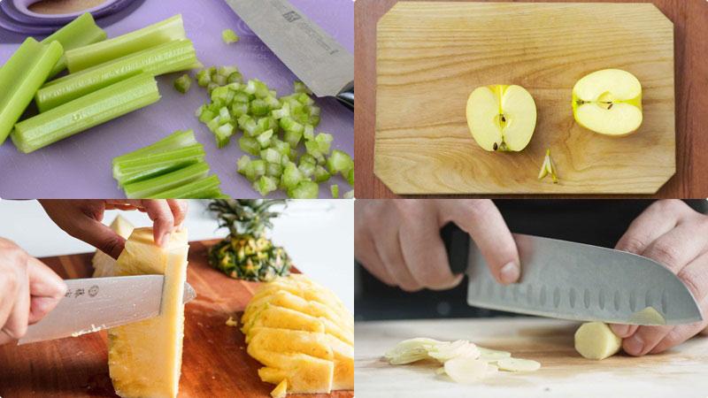 Thải độc cơ thể với nước ép kết hợp giữa cần tây và táo xanh