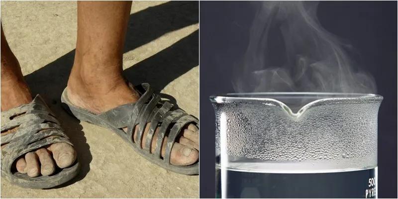 Mẹo vệ sinh dép nhựa đúng cách