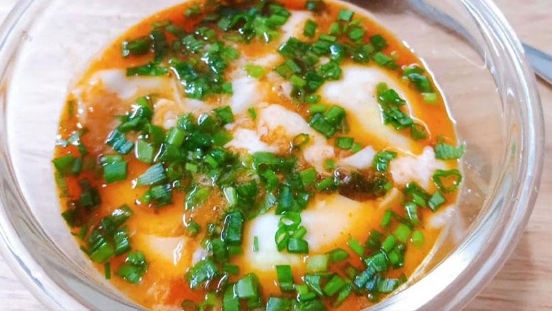 Hướng dẫn làm trứng hấp nước tương mềm mịn, dễ làm cho bữa sáng nhẹ nhàng