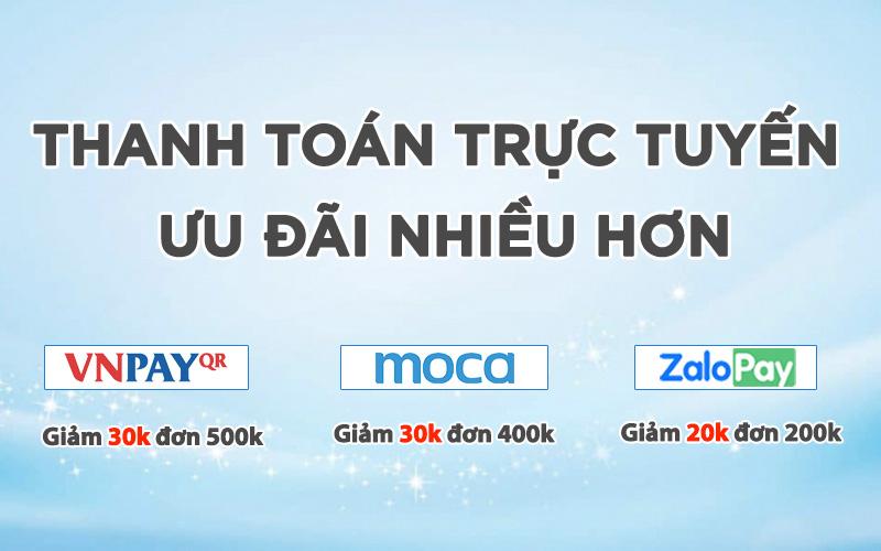 Khám phá ngay các ưu đãi hấp dẫn khi thanh toán trực tuyến tại Tripi, đem lại nhiều tiện ích cho người mua sắm.