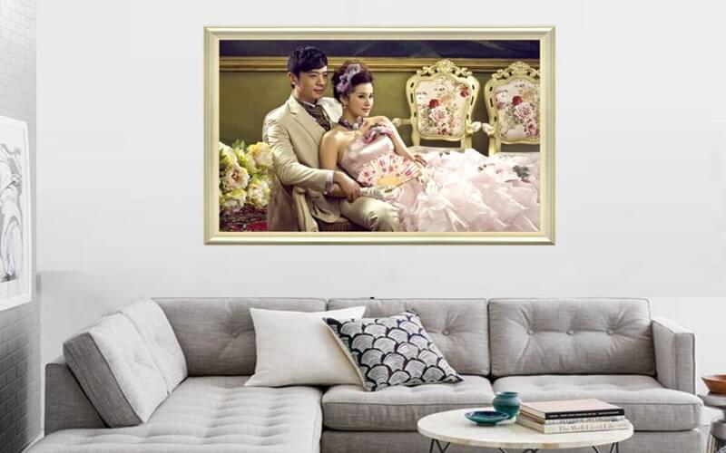 Khám phá cách treo ảnh cưới hợp phong thủy giúp vợ chồng sống hạnh phúc và gắn bó dài lâu