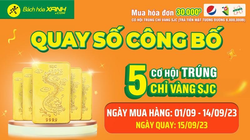 Kết quả quay số trúng thưởng của chương trình vào ngày 15/09 khi mua các sản phẩm Pepsi, 7up, và Mirinda đã chính thức được công bố.