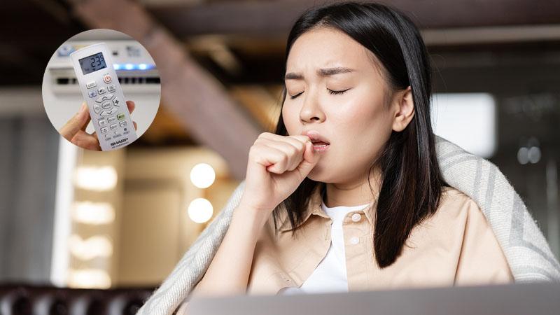 Chuyên gia giải đáp: Cách nằm dưới điều hòa để tránh đau họng
