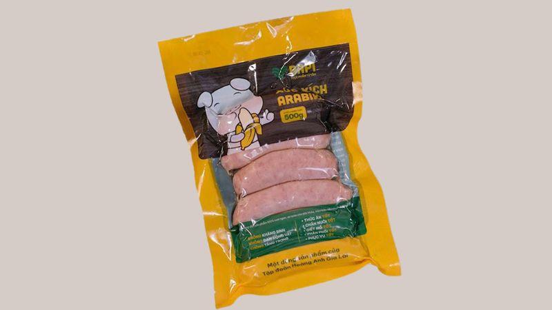 Xúc xích heo ăn chuối Bapi Food có gì nổi bật?