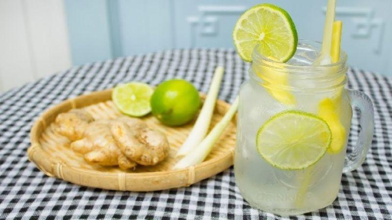 Cách pha trà gừng sả thanh mát, bổ dưỡng cho cơ thể
