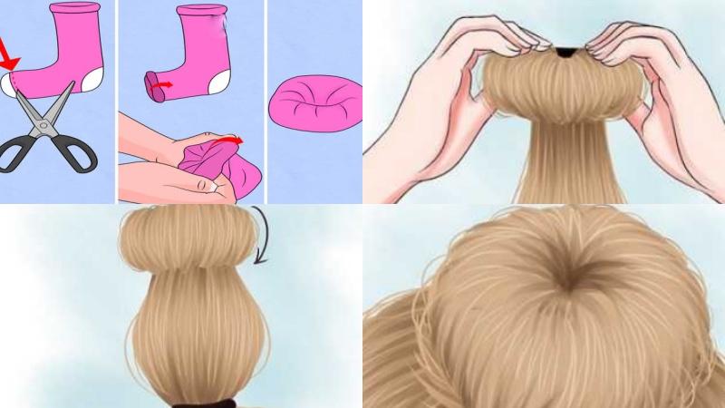 10 kiểu búi tóc củ tỏi đơn giản giúp bạn gái thêm xinh đẹp và nổi bật