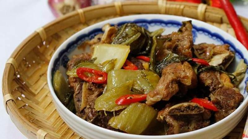 Bí quyết làm sườn xào cải chua giòn ngon, đậm đà hương vị cơm nhà