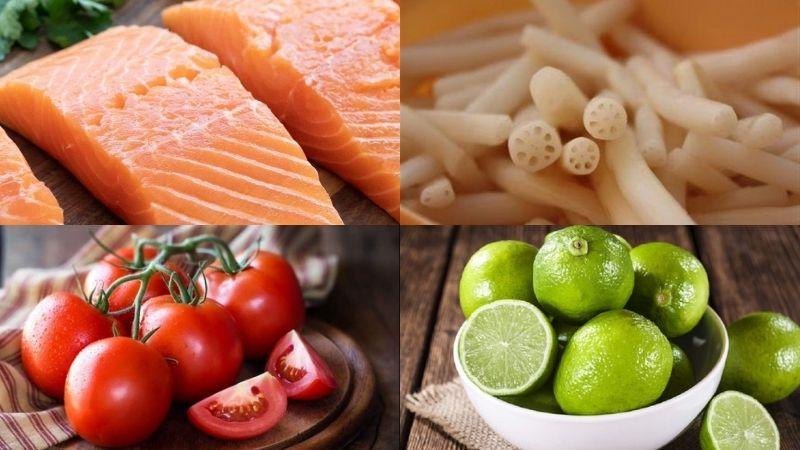 Canh chua cá hồi ngó sen không chỉ mang đến hương vị tuyệt vời mà còn là lựa chọn lý tưởng cho việc giảm cân hiệu quả