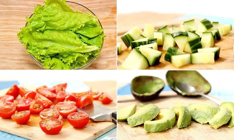 Cách chế biến salad bơ cá hồi - Món ngon tuyệt vời trong mùa bơ năm nay