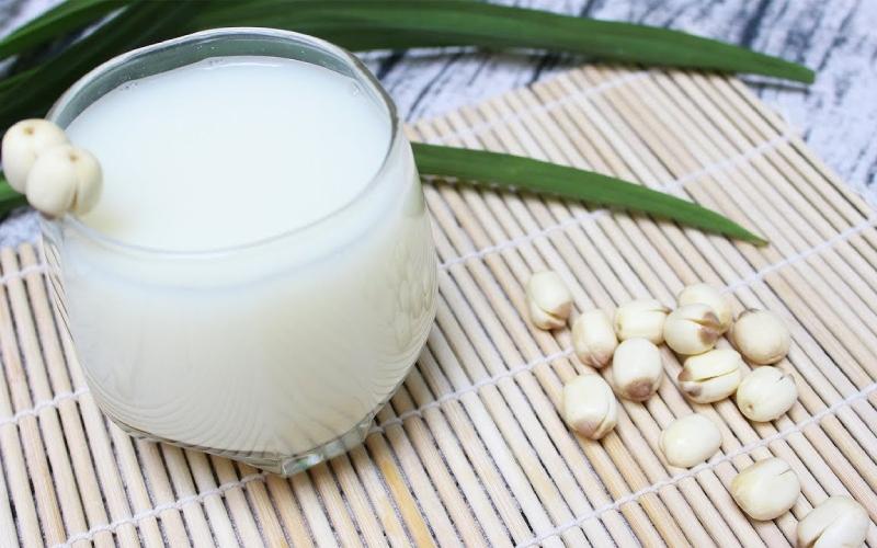 Cách làm sữa hạt sen thơm ngon, bổ dưỡng ngay tại nhà