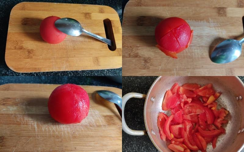 Không cần luộc, đã có một cách bóc vỏ cà chua nhanh chóng và dễ dàng hơn rất nhiều.